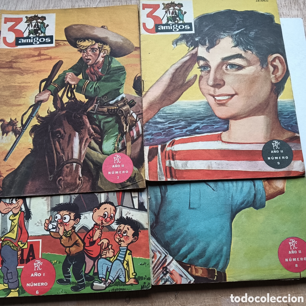 Tebeos: 3Amigos n&uacute;m 6-7-8-9 editorial ppc - Foto 1