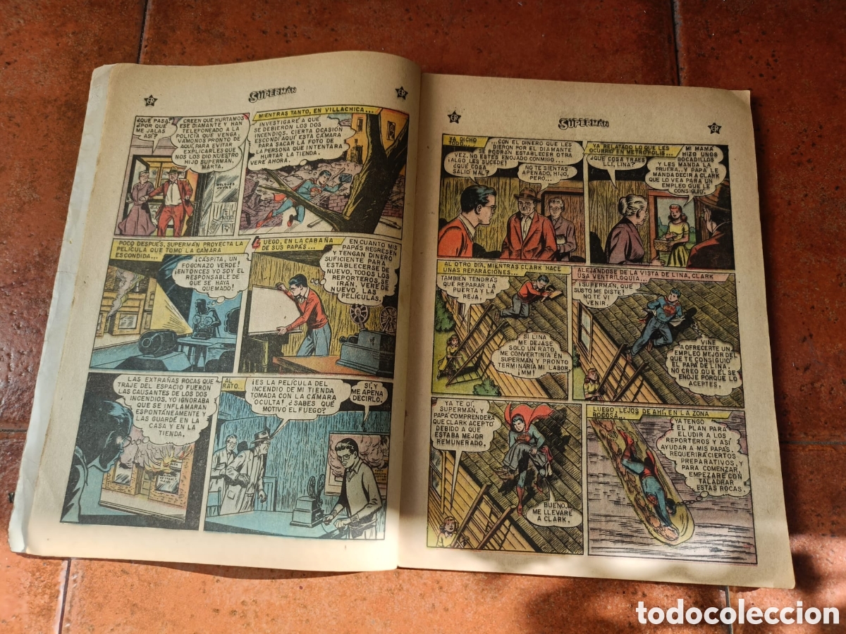 Tebeos: ANTIGUO C&Oacute;MIC SUPERMAN DE 1959 - Foto 4