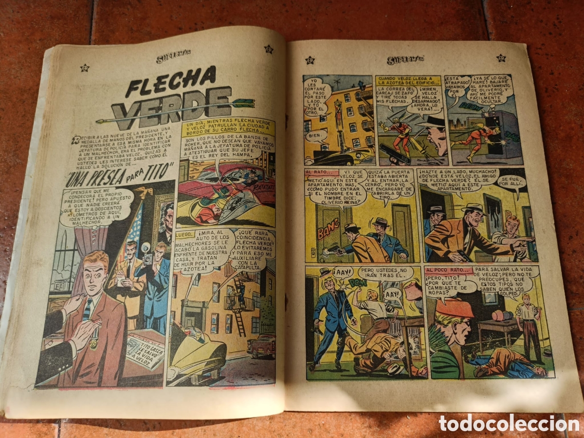 Tebeos: ANTIGUO C&Oacute;MIC SUPERMAN DE 1959 - Foto 5
