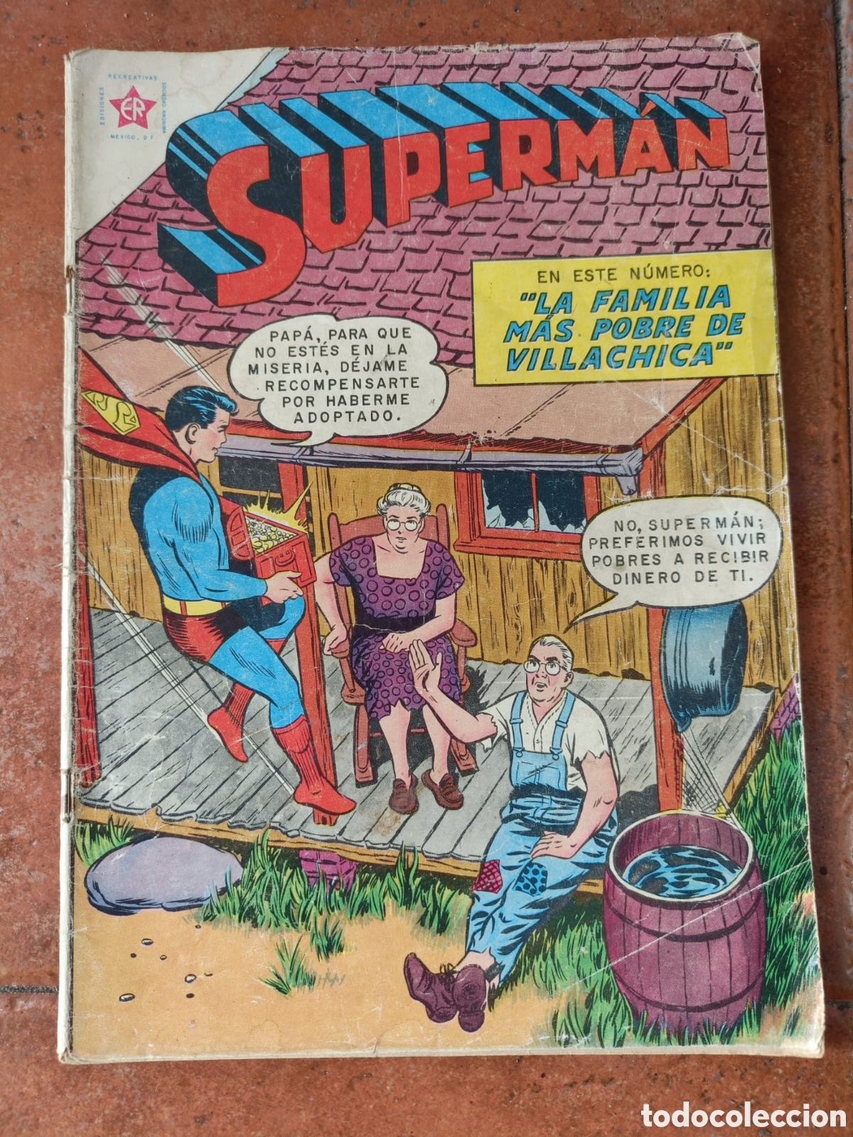 Tebeos: ANTIGUO C&Oacute;MIC SUPERMAN DE 1959 - Foto 1
