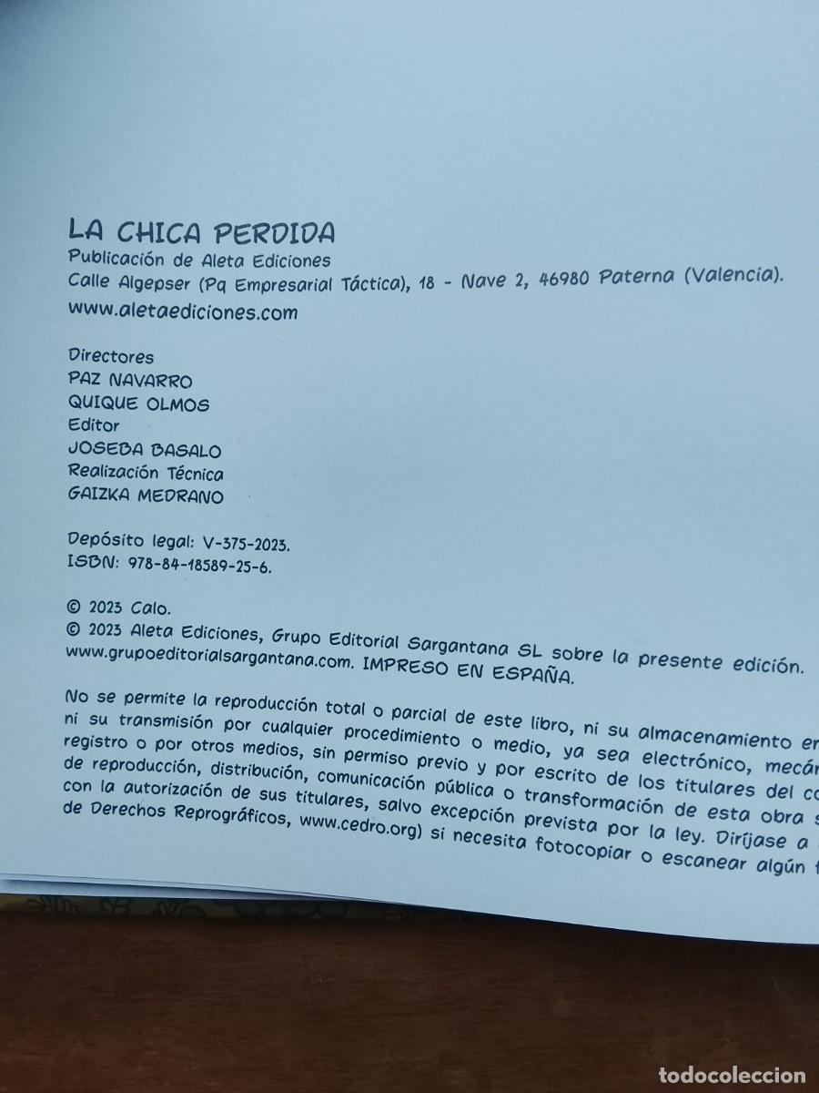 Tebeos: La chica perdida. Calo - Foto 3