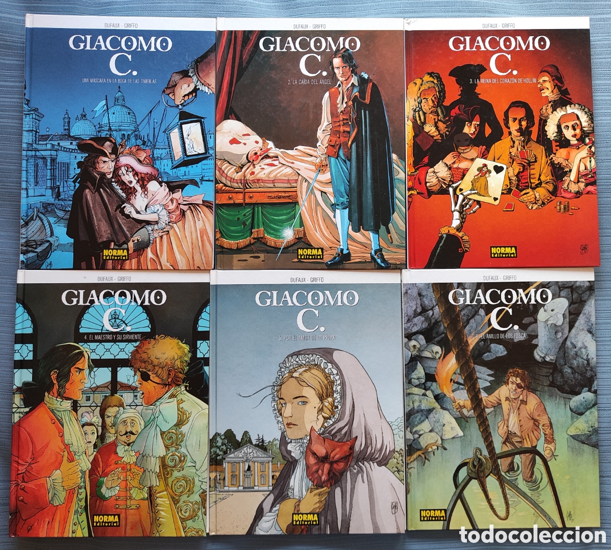 Tebeos: Colecci&oacute;n Giacomo C (15 ejemplares) - Foto 1
