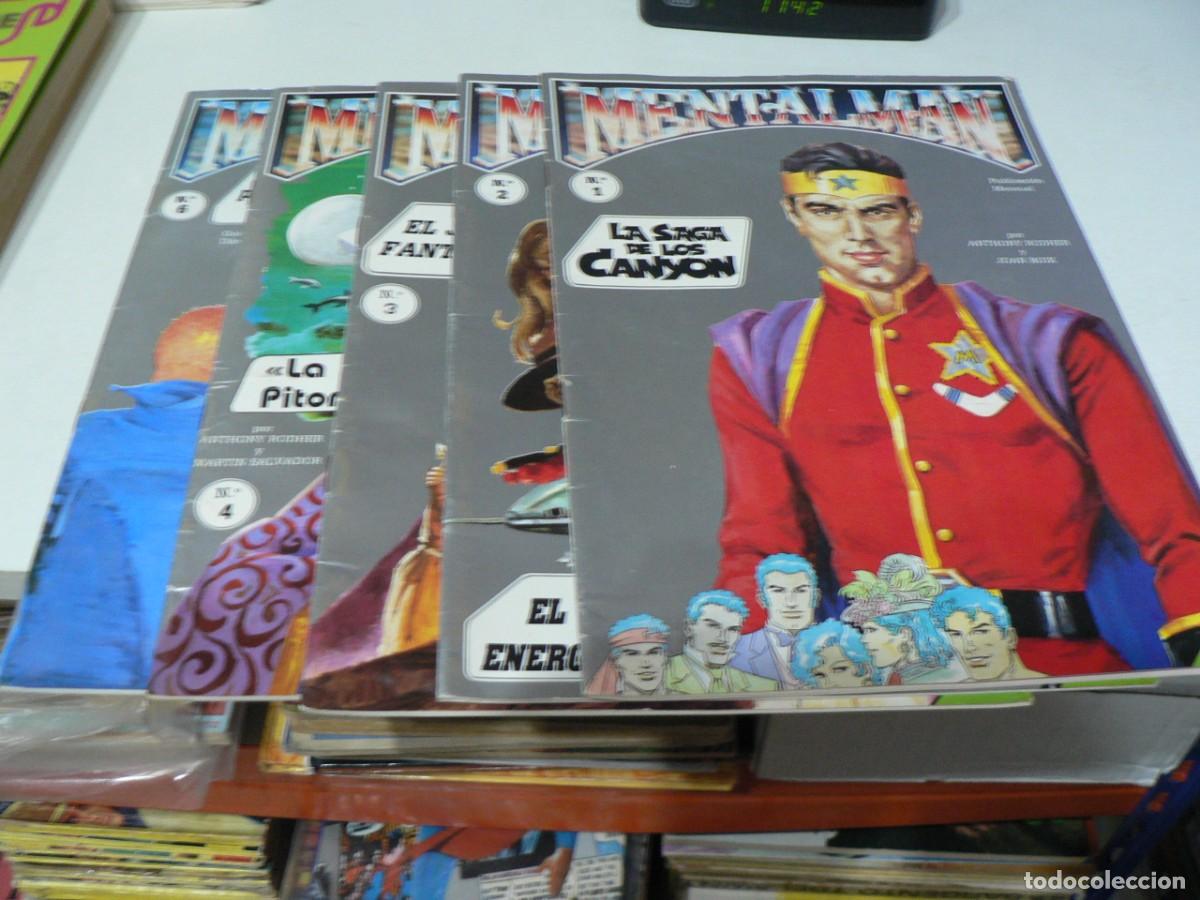Tebeos: MENTALMAN DEL 1 AL 6 FALTANDO EL 5 - Foto 1