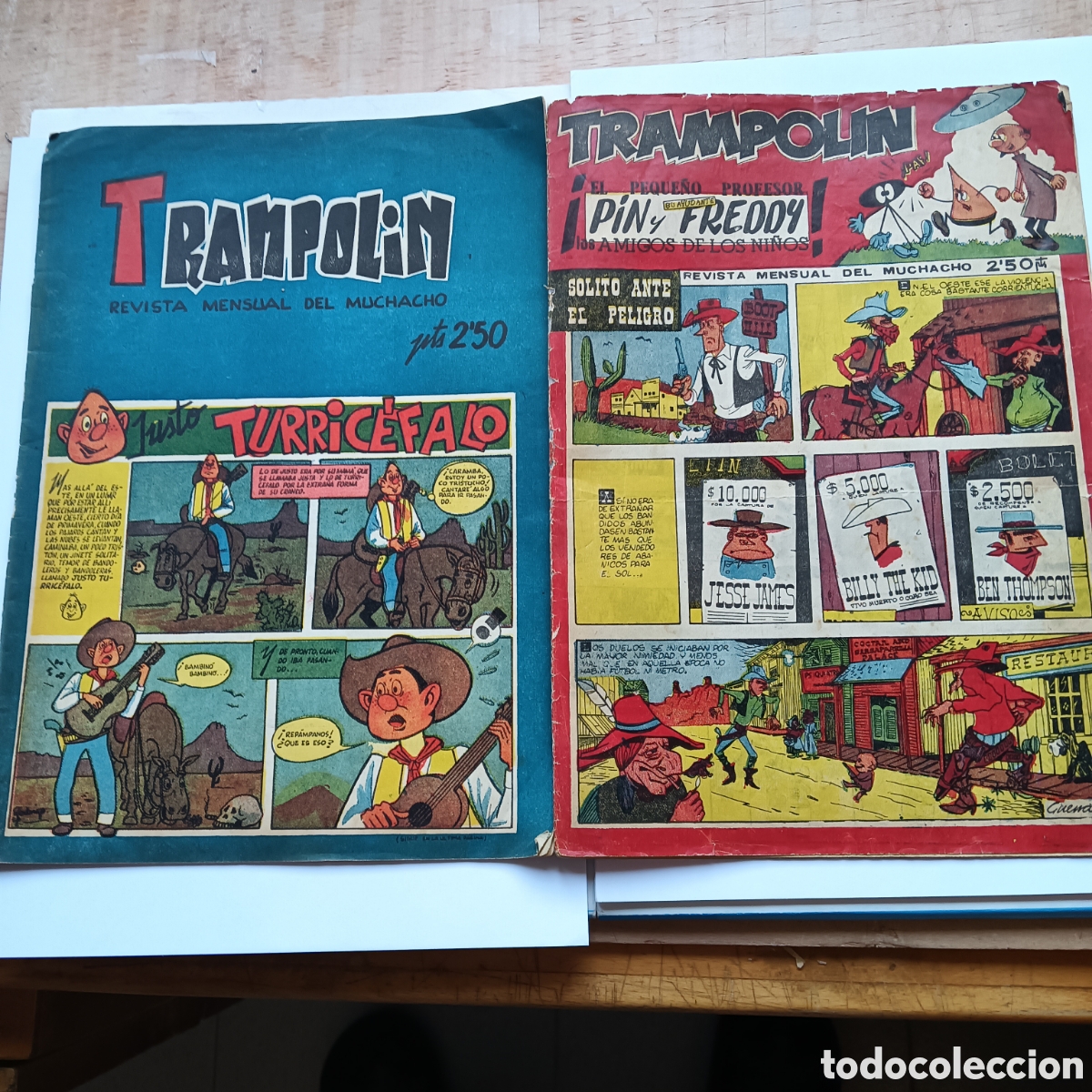 Tebeos: TRAMPOL&Iacute;N N&Uacute;M 141-149 ORIGINAL A.CATOLICA - Foto 1
