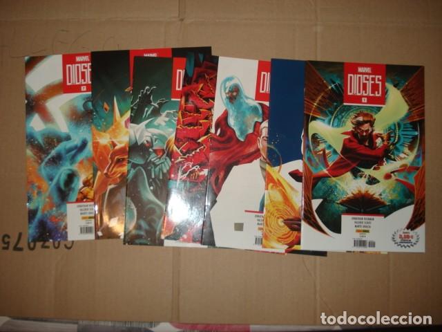 Tebeos: Lote DIOSES 1 al 7, de 8, 2023, Panini, impecabbles - Foto 1
