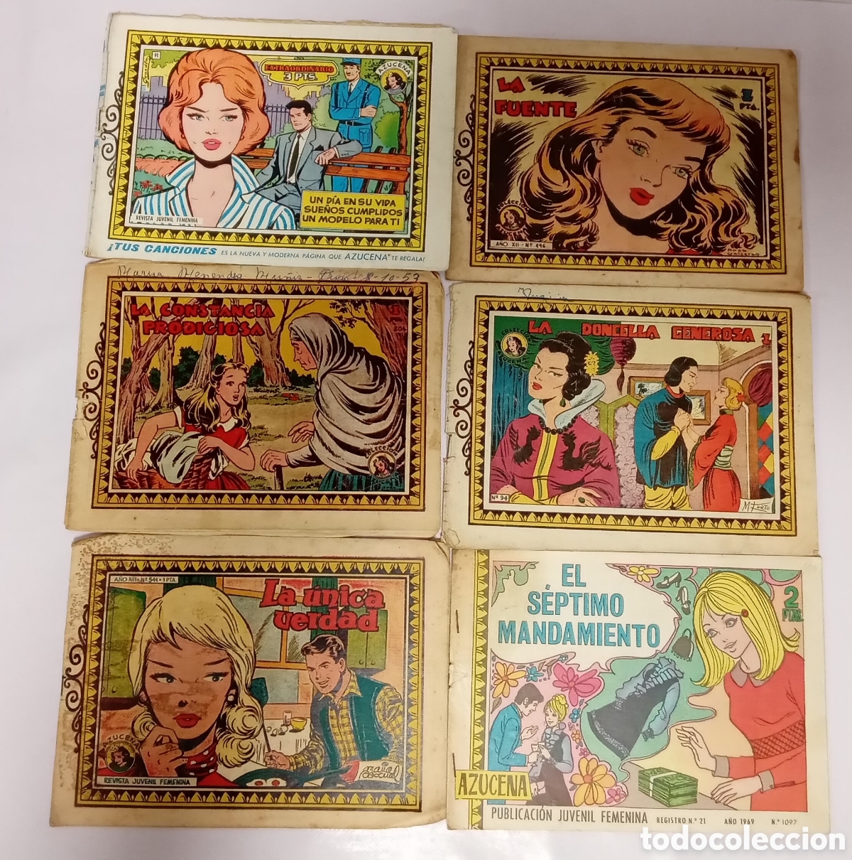 Tebeos: Colecci&oacute;n azucena lote 23 comic ediciones Toray - Foto 3