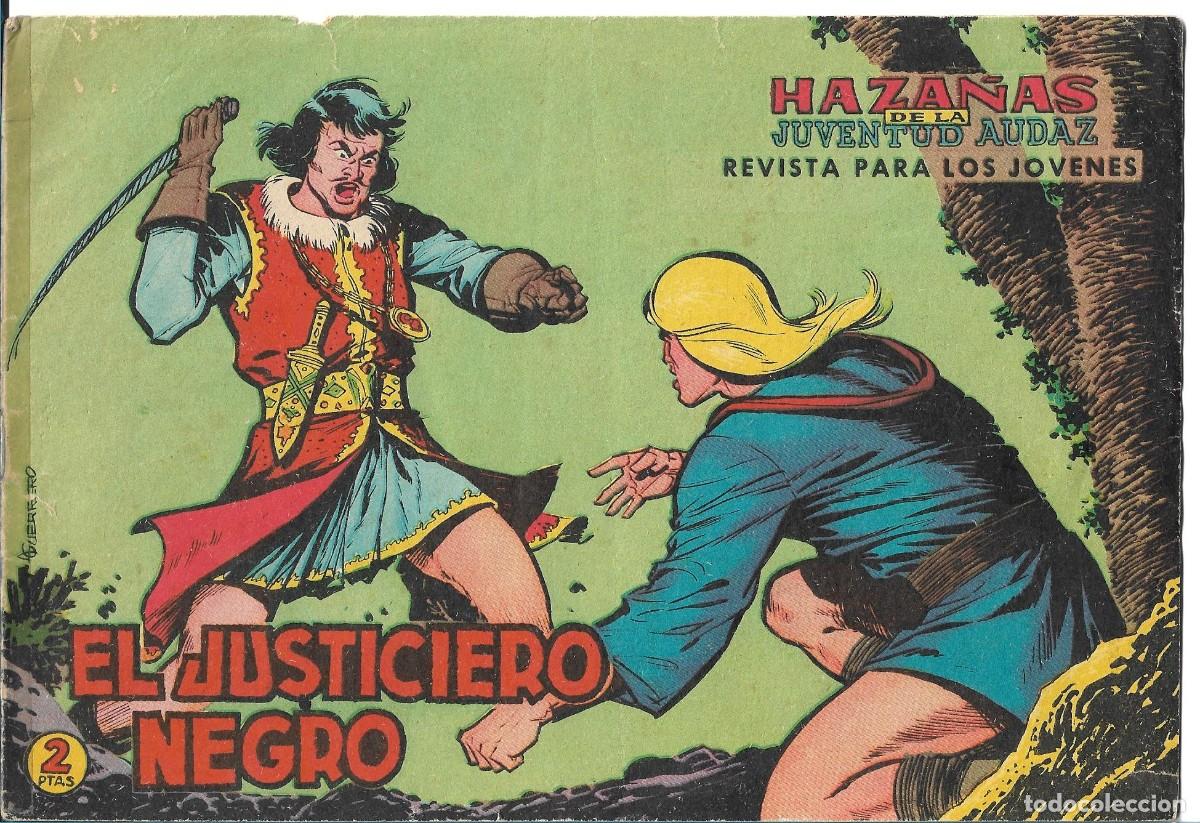 Tebeos: EL JUSTICIERO NEGRO - ORIGINAL - COMPLETA - Foto 1