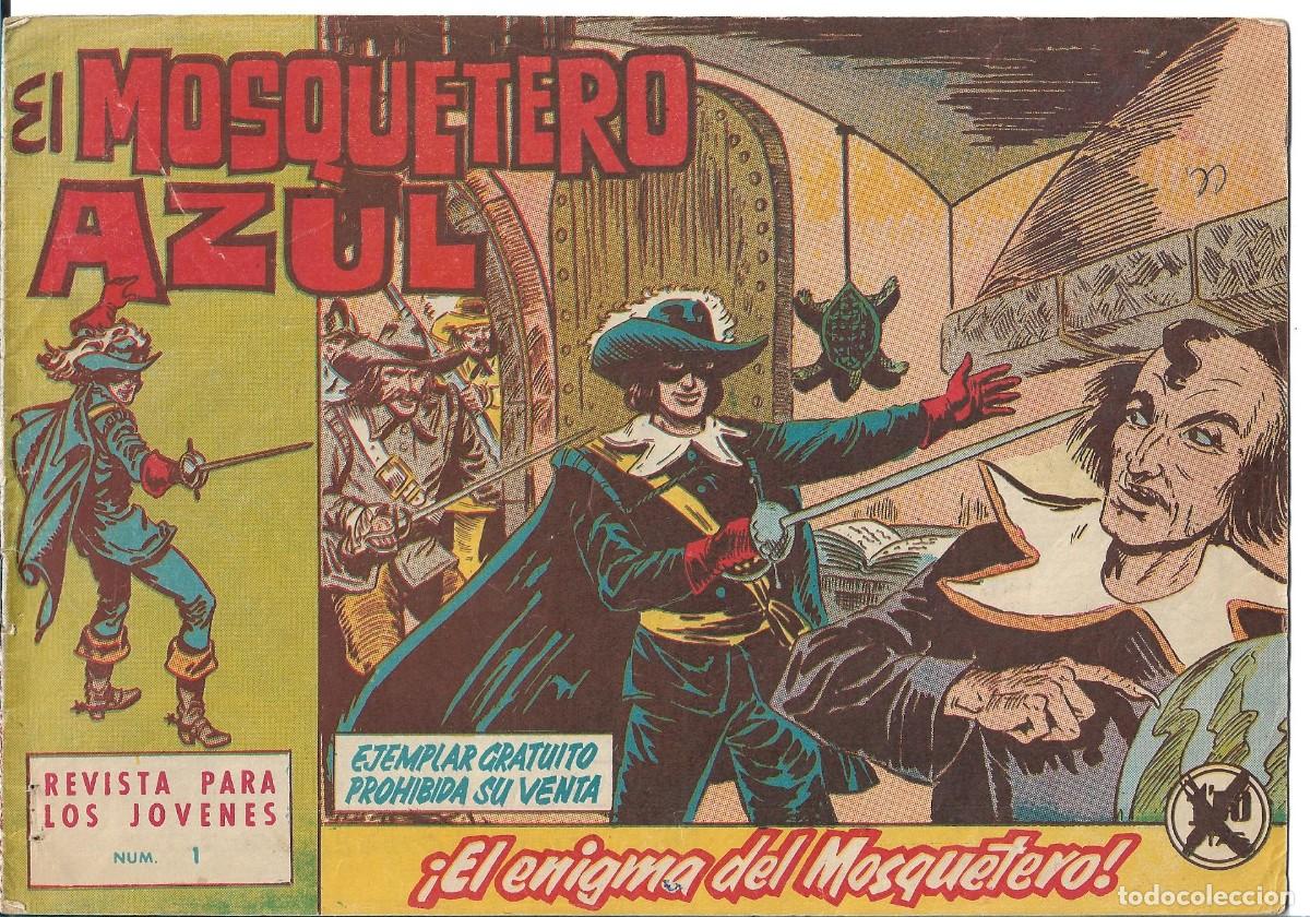 Tebeos: EL MOSQUETERO AZUL - ORIGINAL - COMPLETA - Foto 1