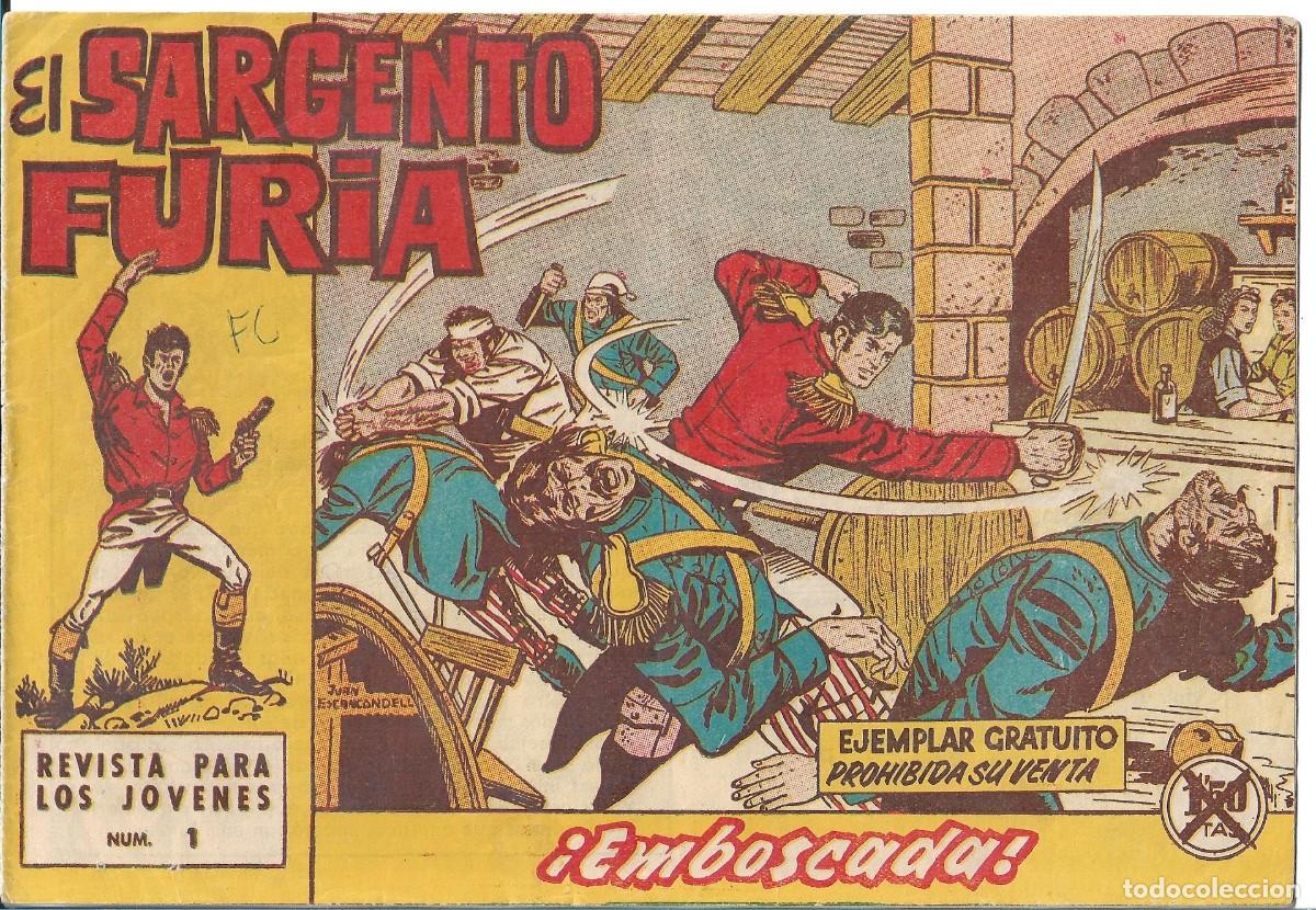 Tebeos: EL SARGENTO FURIA- ORIGINAL -COMPLETA - Foto 1