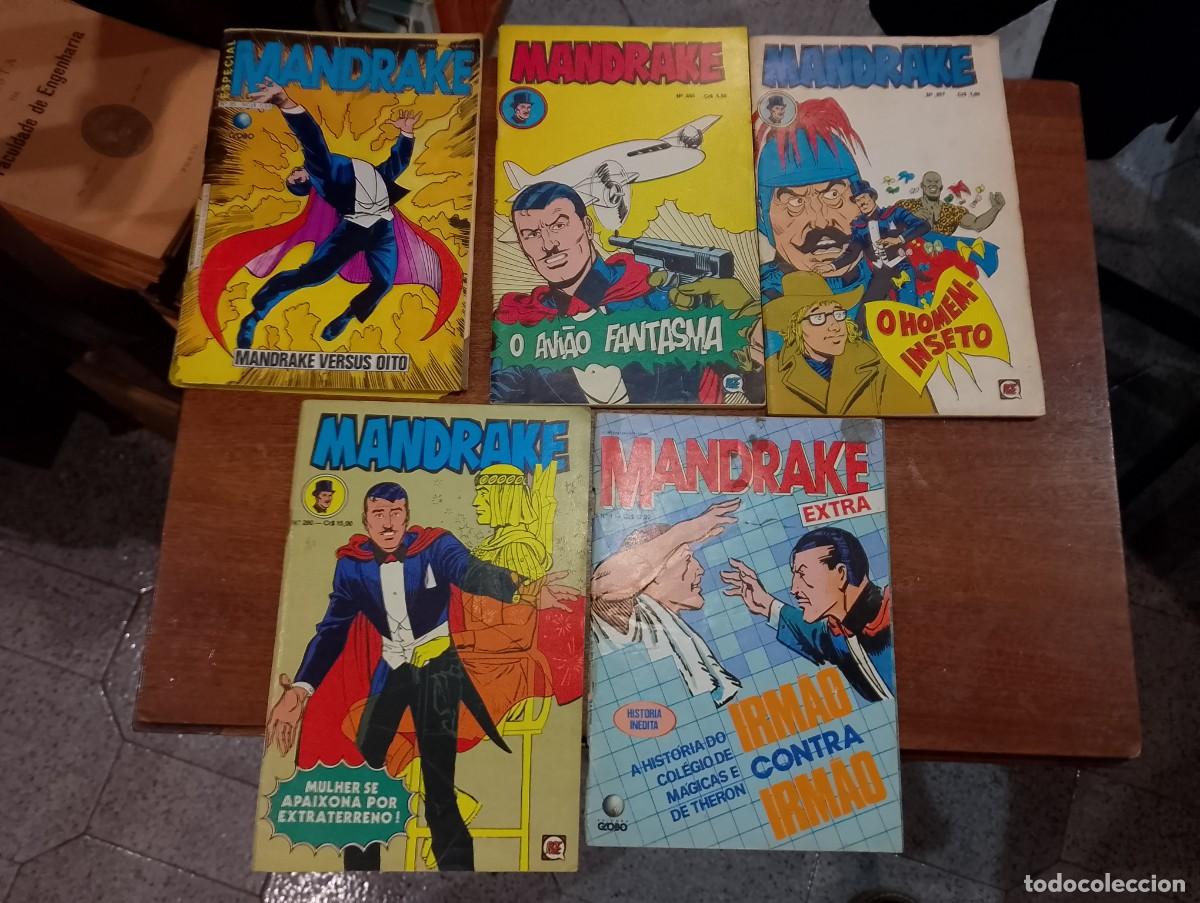Tebeos: Mandrake, Lendas, For&ccedil;a PSI - 9 unidades - Foto 2
