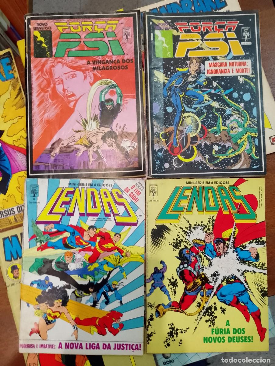 Tebeos: Mandrake, Lendas, For&ccedil;a PSI - 9 unidades - Foto 3