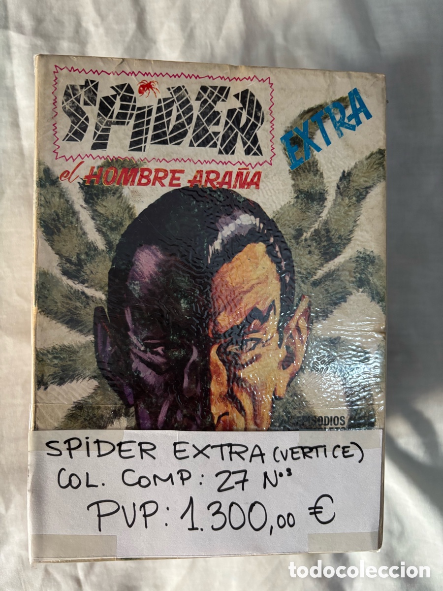 Tebeos: SPIDER EXTRA - COLECCCI&Oacute;N COMPLETA 27 N&Uacute;MEROS (V&Eacute;RTICE) - Foto 1