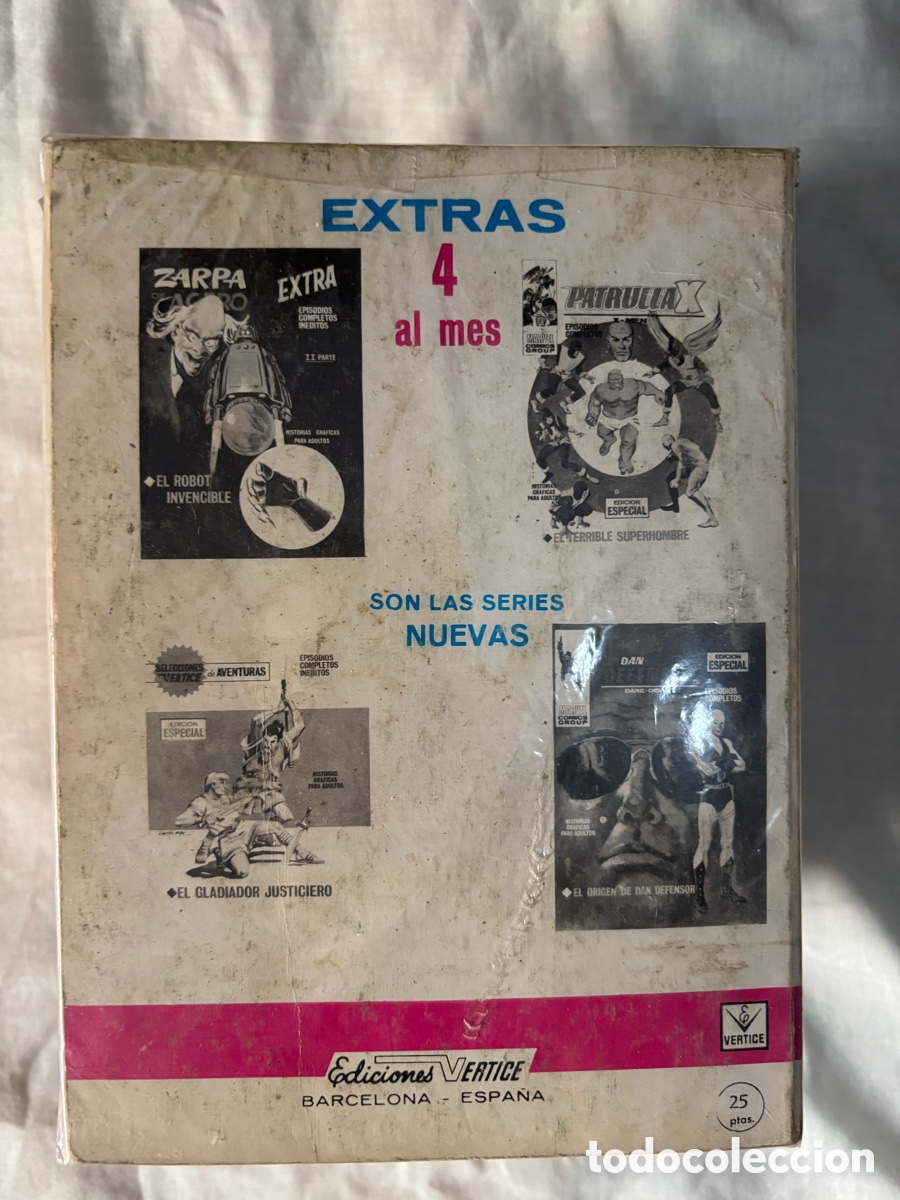 Tebeos: SPIDER EXTRA - COLECCCI&Oacute;N COMPLETA 27 N&Uacute;MEROS (V&Eacute;RTICE) - Foto 7