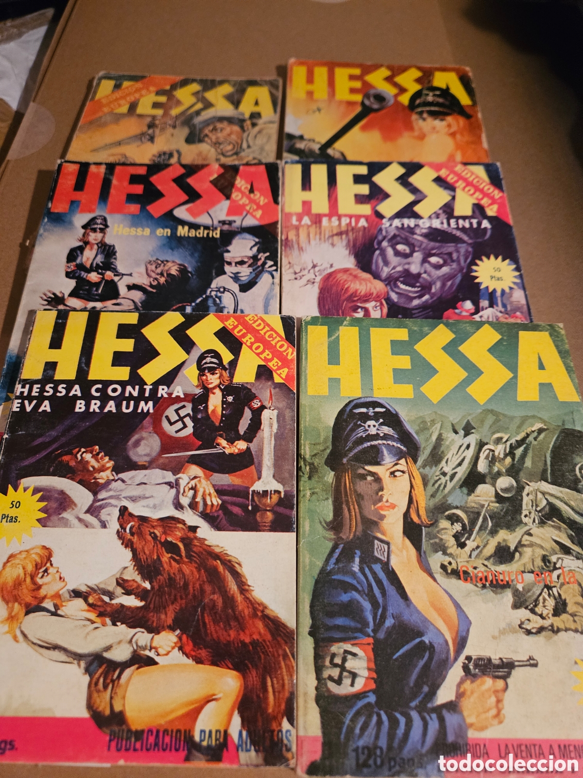 Tebeos: Hessa colecci&oacute;n completa 36 numeros - Foto 2