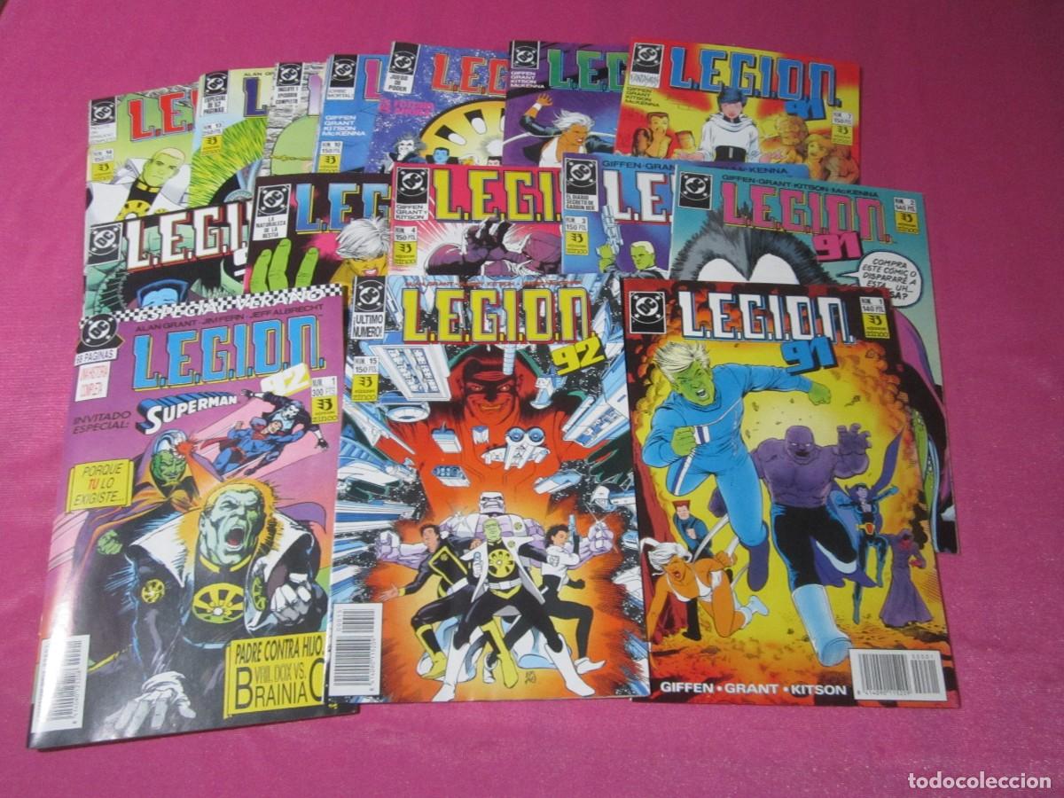 Tebeos: LEGION 91 - 15 COMPLETA + ESPECIAL SUPERMAN ZINCO L115 6
