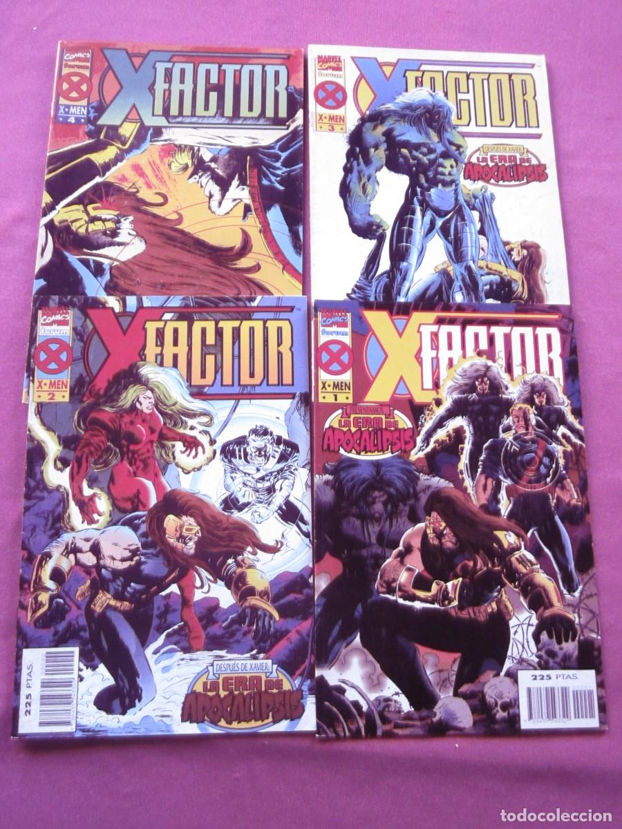Tebeos: X FACTOR LA ERA DEL APOCALISIS 4 COMPLETA FORUM L11 C113 - Foto 1