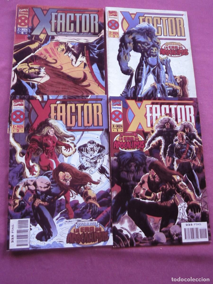 Tebeos: X FACTOR LA ERA DEL APOCALISIS 4 COMPLETA FORUM L11 C113 - Foto 4