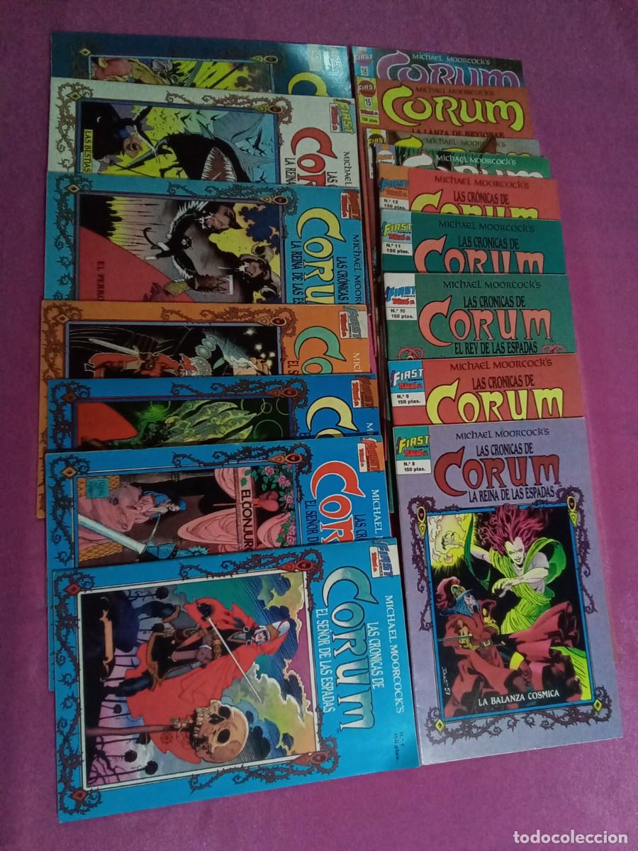 Tebeos: LAS CRONICAS DE CORUM 16 COMPLETA FIRST COMICS .L115 6 - Foto 2