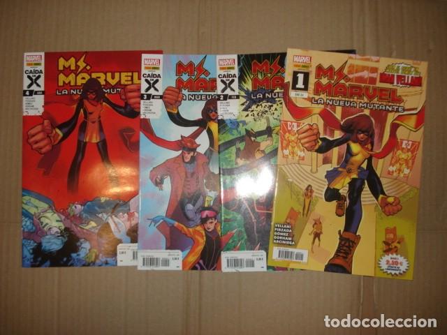 Tebeos: Ms. Marvel: la nueva mutante, 2024, completa, 4 n&uacute;meros, Panini, impecables - Foto 1