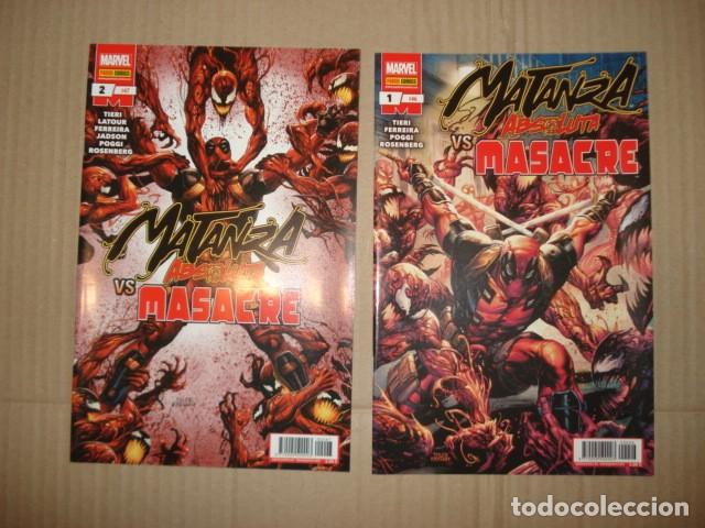 Tebeos: Matanza absoluta VS. Masacre, 2020, completa, 2 n&uacute;meros, Panini, impecables - Foto 1