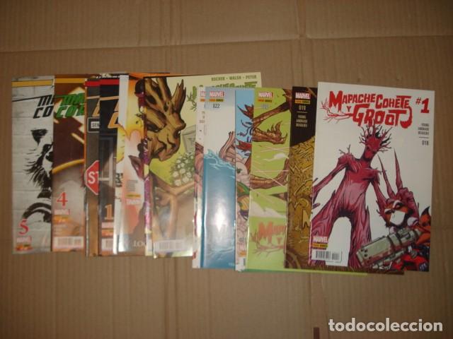 Tebeos: Mapache Cohete y Groot, 2016, completa, 10 n&uacute;meros, Panini, impecables - Foto 1