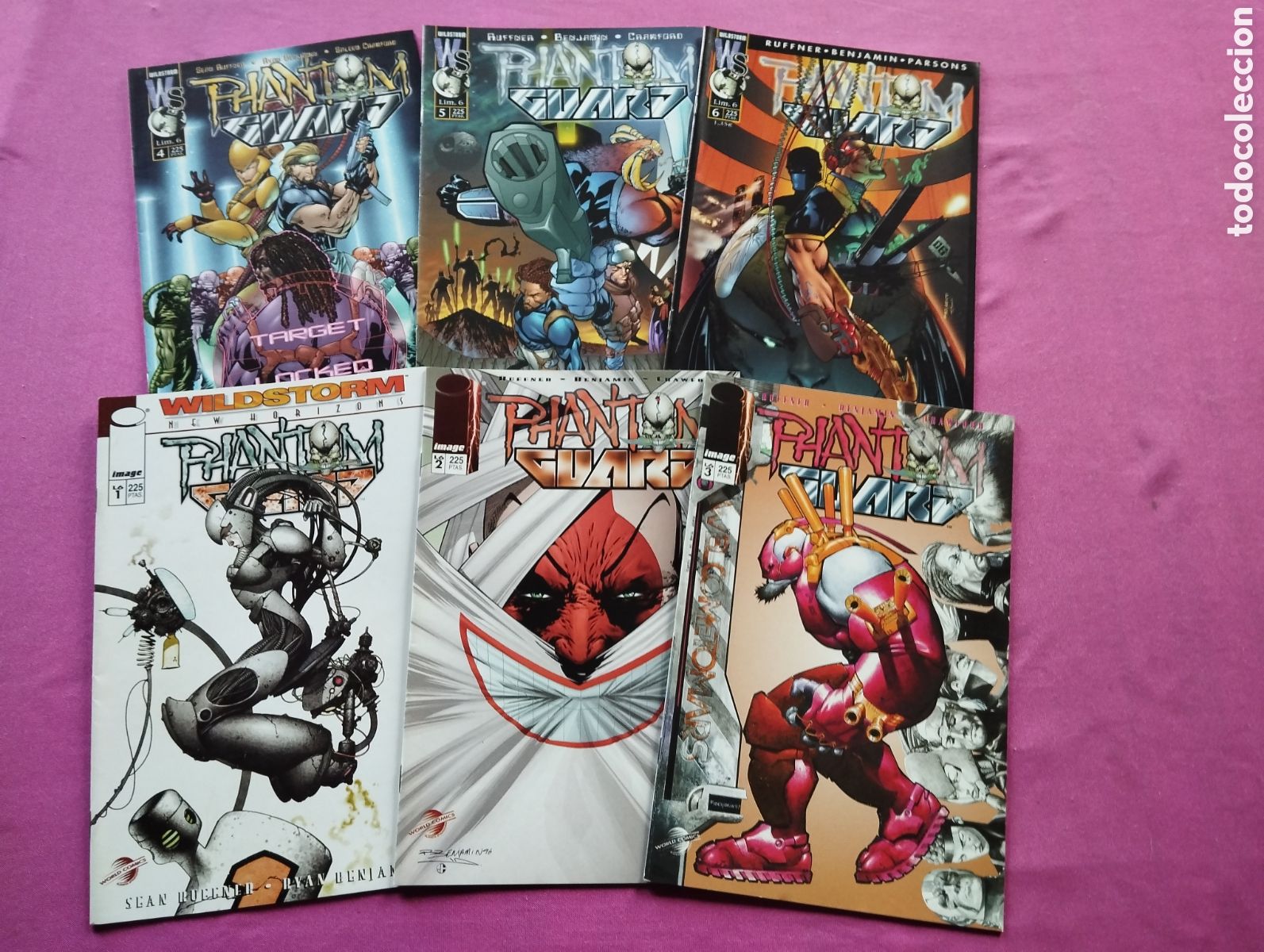 Tebeos: PHANTOM GUARD 6 COMPLETA WILDSTORM IMAGE L1C6 4 - Foto 3