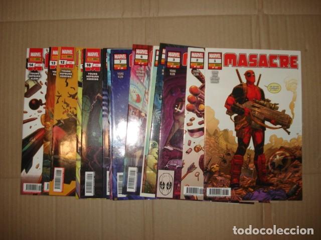 Tebeos: Masacre completa, 2018, 14 n&uacute;meros (32 al 45), Panini, impecables - Foto 1