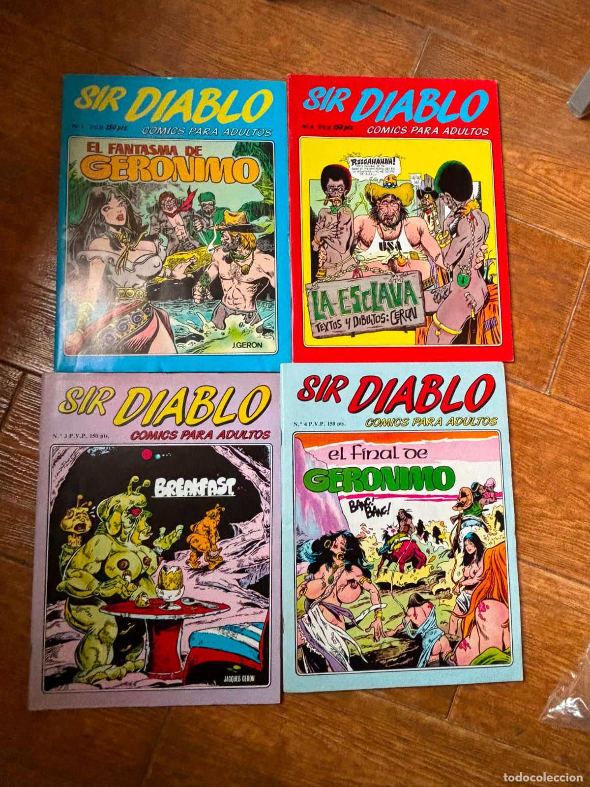 Tebeos: SIR DIABLO - COLECCI&Oacute;N COMPLETA 4 EJEMPLARES - Foto 1