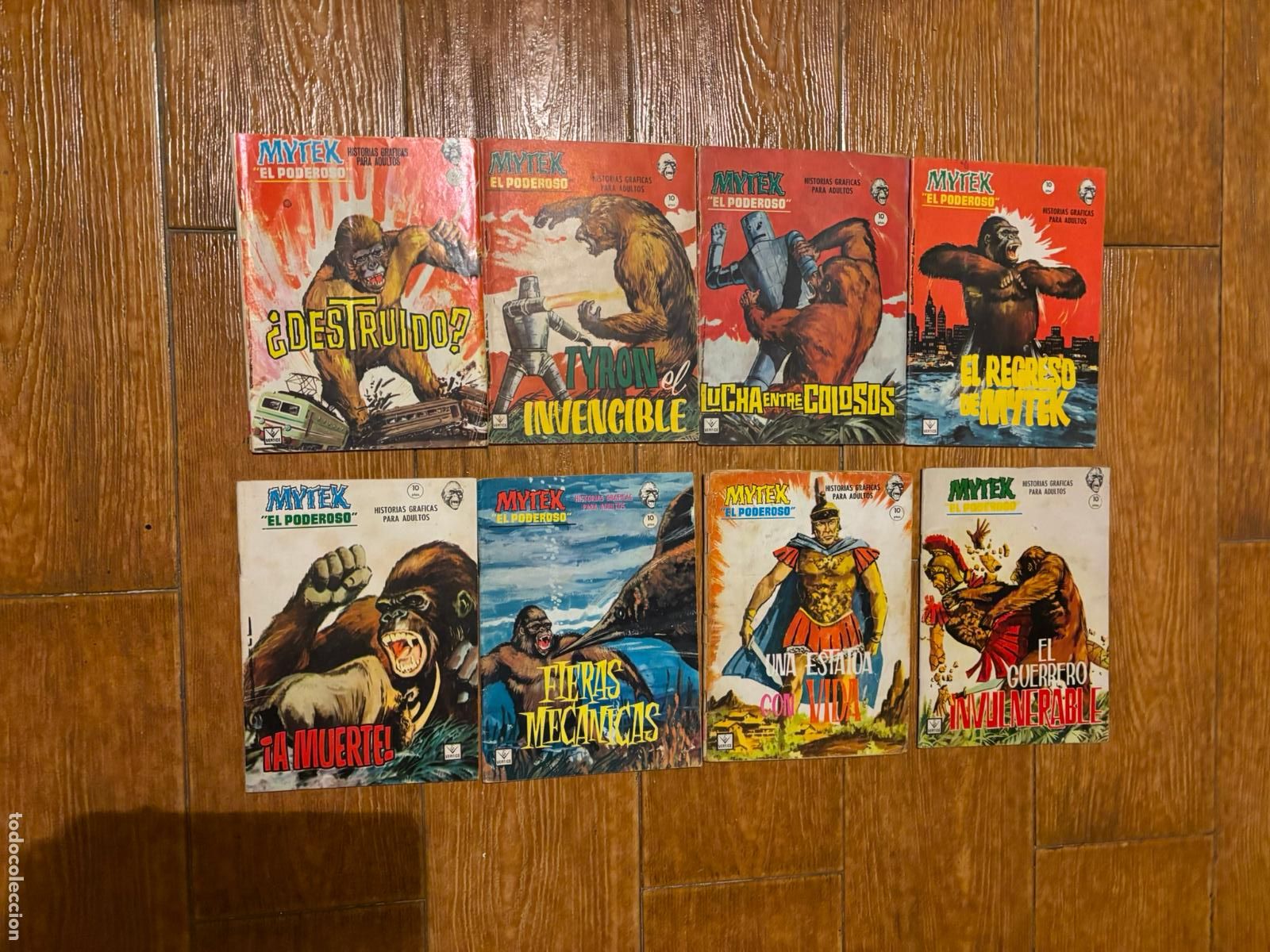 Tebeos: MYTEK COLECCION COMPLETA 17 NUMEROS EDITORIAL VERTICE - Foto 2