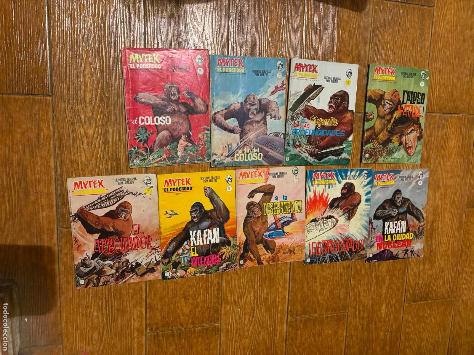 Tebeos: MYTEK COLECCION COMPLETA 17 NUMEROS EDITORIAL VERTICE - Foto 1