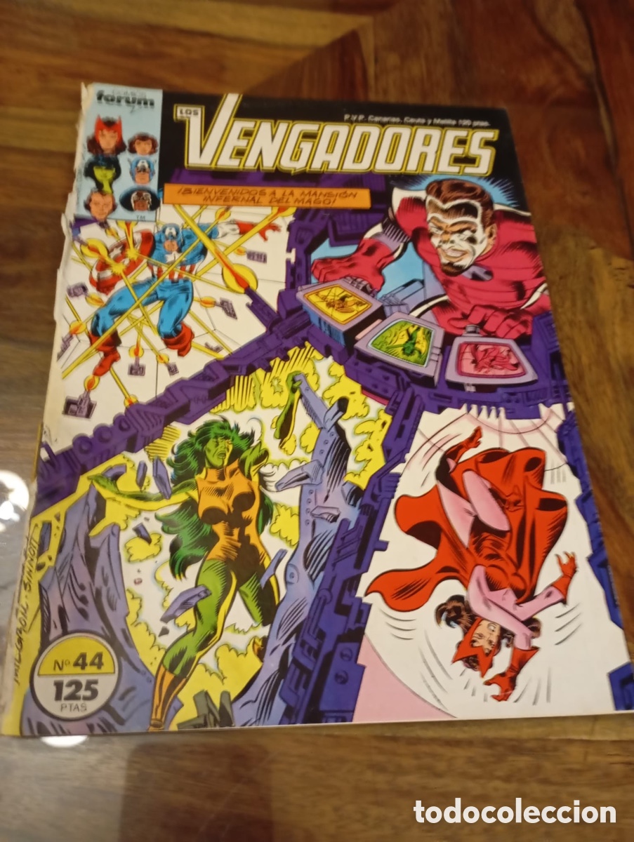 Tebeos: C&oacute;mics Los vengadores n&uacute;mero 44. - Foto 1