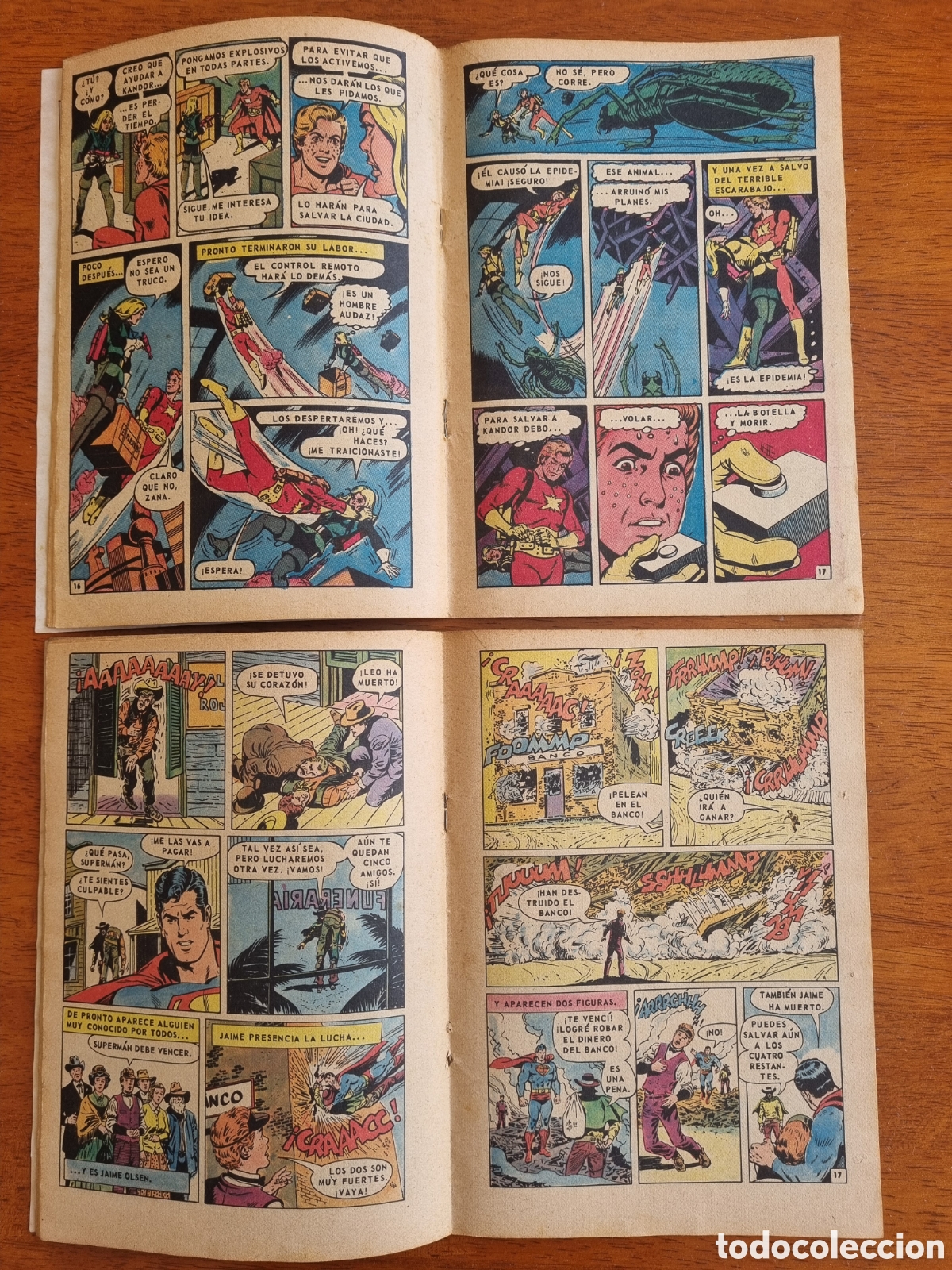 Tebeos: 2 C&oacute;mics Superm&aacute;n Editorial Novaro a&ntilde;o 1977 - Foto 3