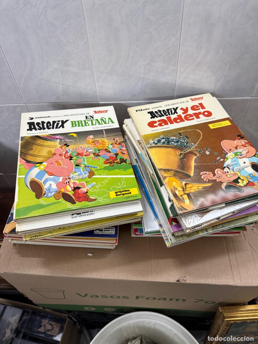 Tebeos: Lote de 40 Comic asterix y obelix distintas editoriales y &eacute;pocas - Foto 1