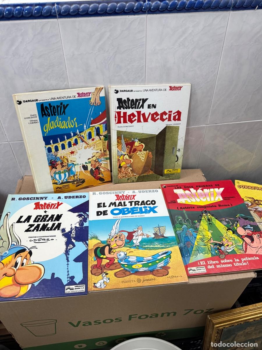 Tebeos: Lote de 40 Comic asterix y obelix distintas editoriales y &eacute;pocas - Foto 5