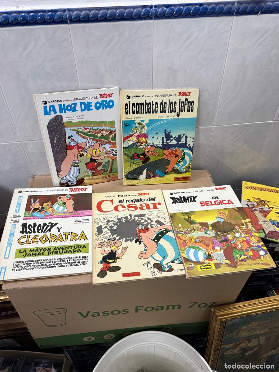 Tebeos: Lote de 40 Comic asterix y obelix distintas editoriales y &eacute;pocas - Foto 8