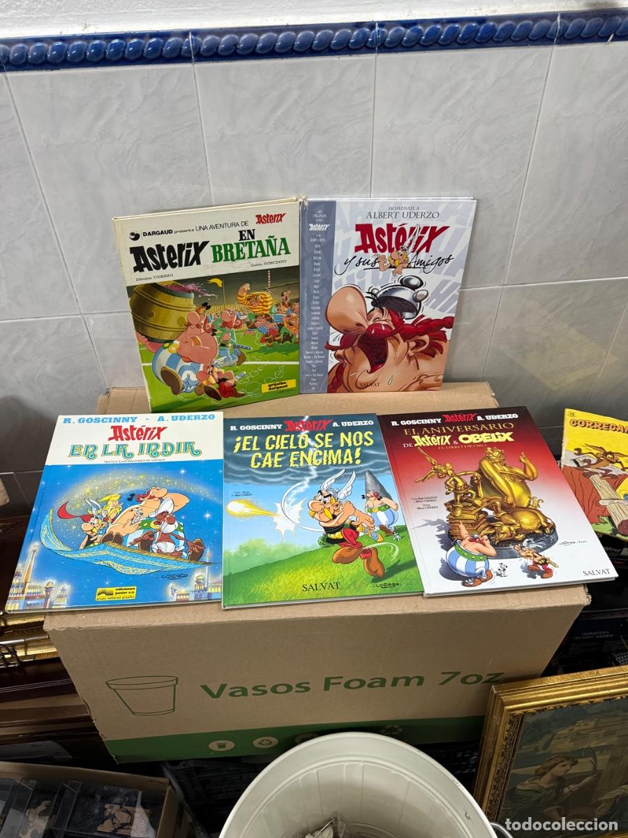 Tebeos: Lote de 40 Comic asterix y obelix distintas editoriales y &eacute;pocas - Foto 9