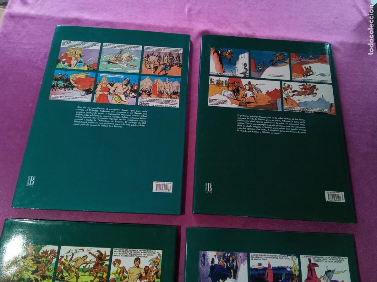 Tebeos: TARZAN 4 TOMOS COMPLETA EDICIONES B. L5 V - Foto 13