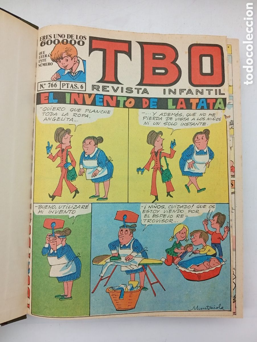 Tebeos: TBO encuadernado n 766 a 789 a&ntilde;o 1972 m&aacute;s dos n&uacute;meros 2000 y 20001