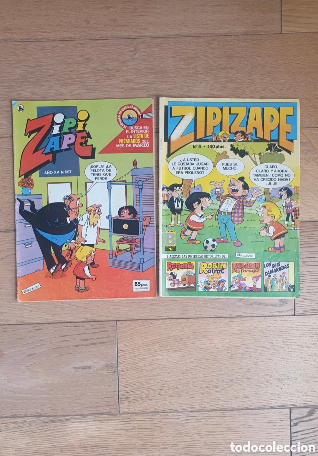Tebeos: Dos c&oacute;mics Zipi y Zape d&eacute;cada de los 80 - Foto 8