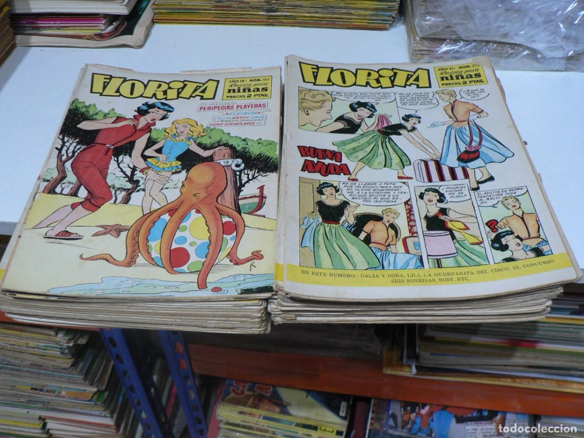 Tebeos: COLECCION DE FLORITA CON 64 TEBEOS - Foto 1