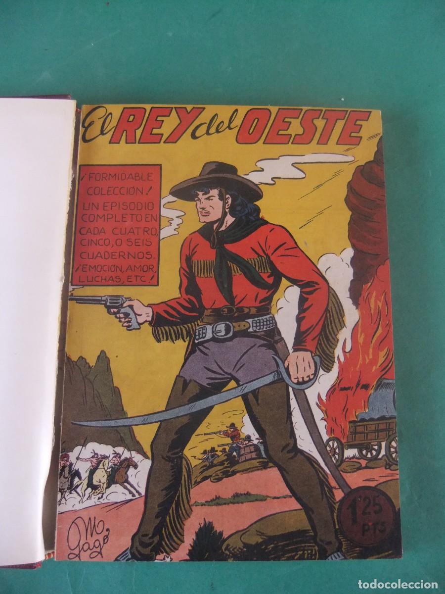 Tebeos: EL REY DEL OESTE COLECCION COMPLETA ORIGINAL ENCUADERNADA - Foto 1