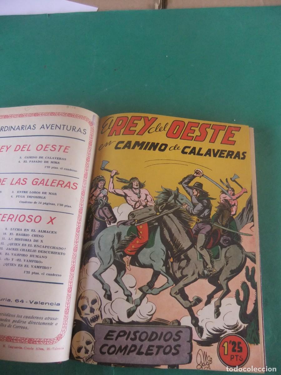 Tebeos: EL REY DEL OESTE COLECCION COMPLETA ORIGINAL ENCUADERNADA - Foto 2