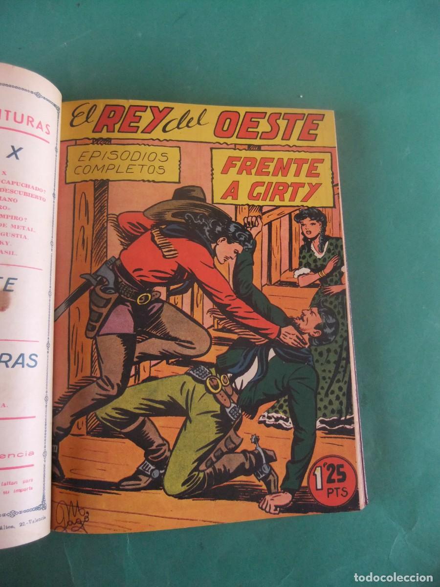 Tebeos: EL REY DEL OESTE COLECCION COMPLETA ORIGINAL ENCUADERNADA - Foto 3