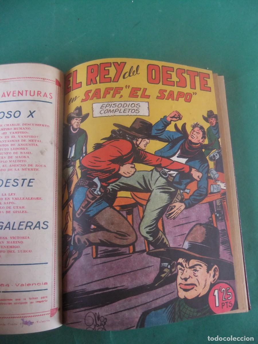 Tebeos: EL REY DEL OESTE COLECCION COMPLETA ORIGINAL ENCUADERNADA - Foto 4