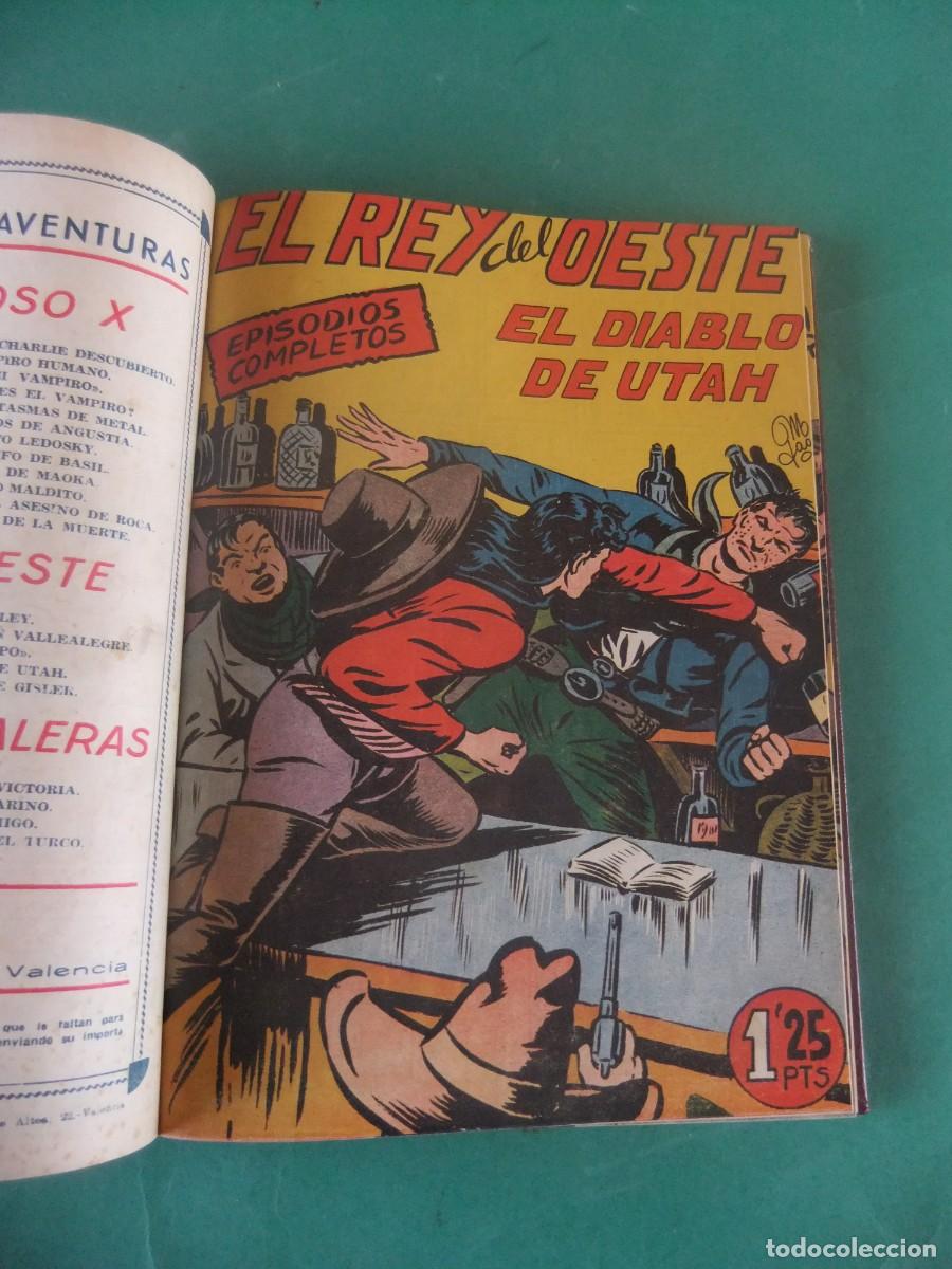 Tebeos: EL REY DEL OESTE COLECCION COMPLETA ORIGINAL ENCUADERNADA - Foto 5