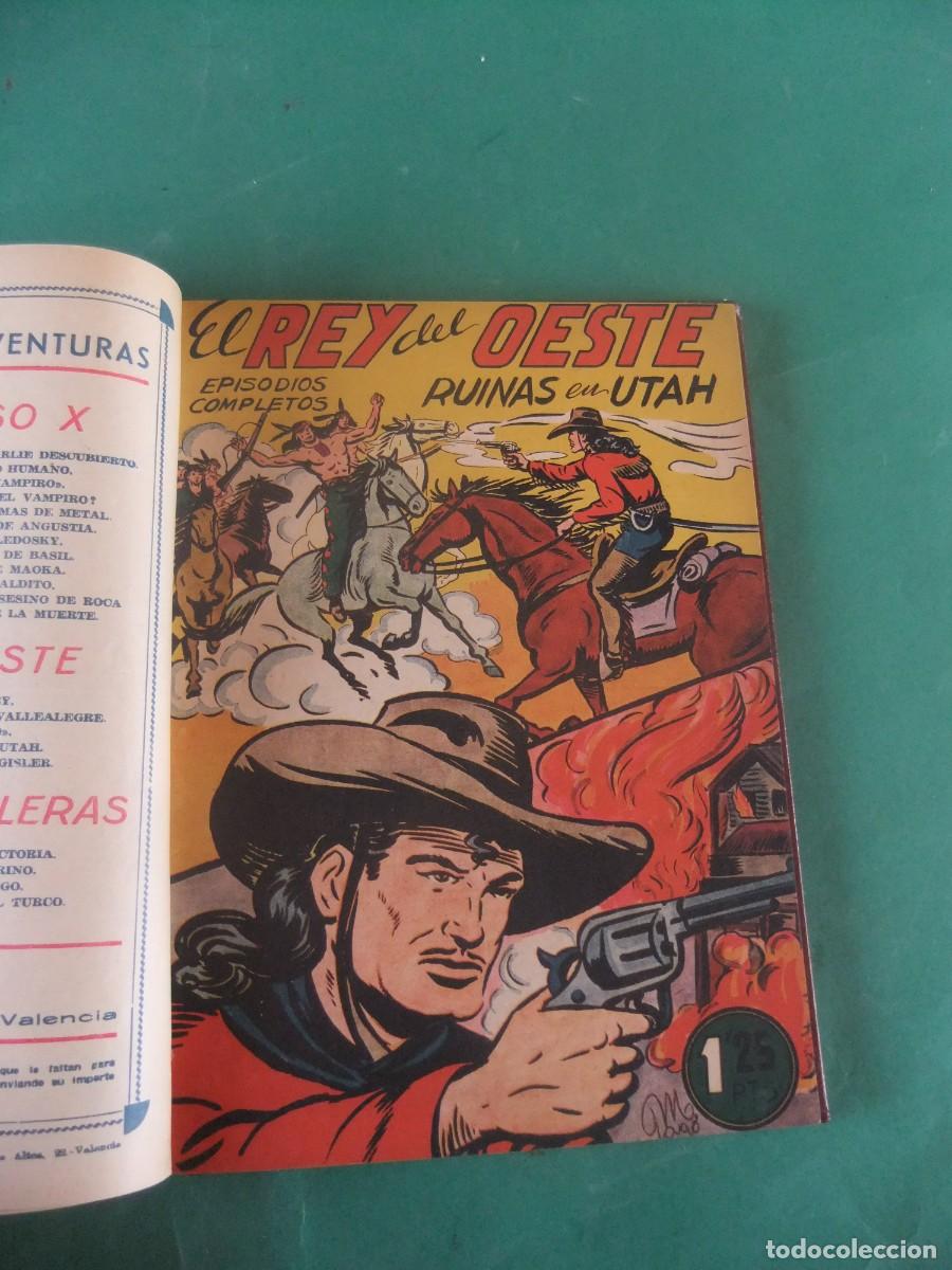 Tebeos: EL REY DEL OESTE COLECCION COMPLETA ORIGINAL ENCUADERNADA - Foto 7