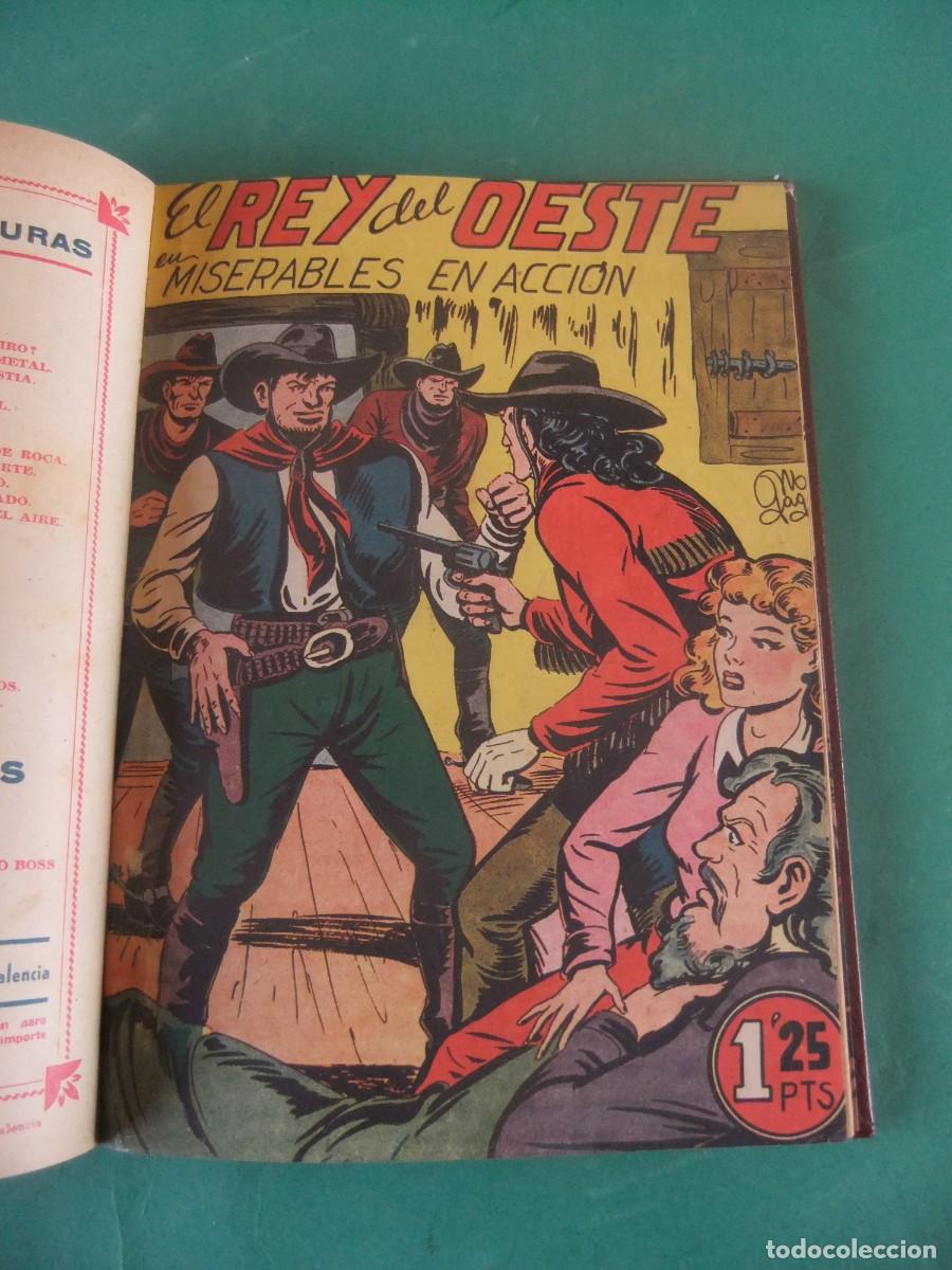 Tebeos: EL REY DEL OESTE COLECCION COMPLETA ORIGINAL ENCUADERNADA - Foto 8