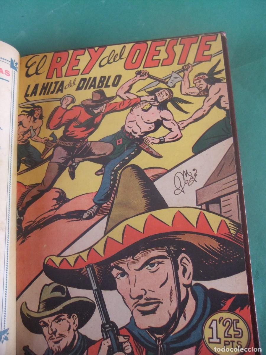 Tebeos: EL REY DEL OESTE COLECCION COMPLETA ORIGINAL ENCUADERNADA - Foto 10