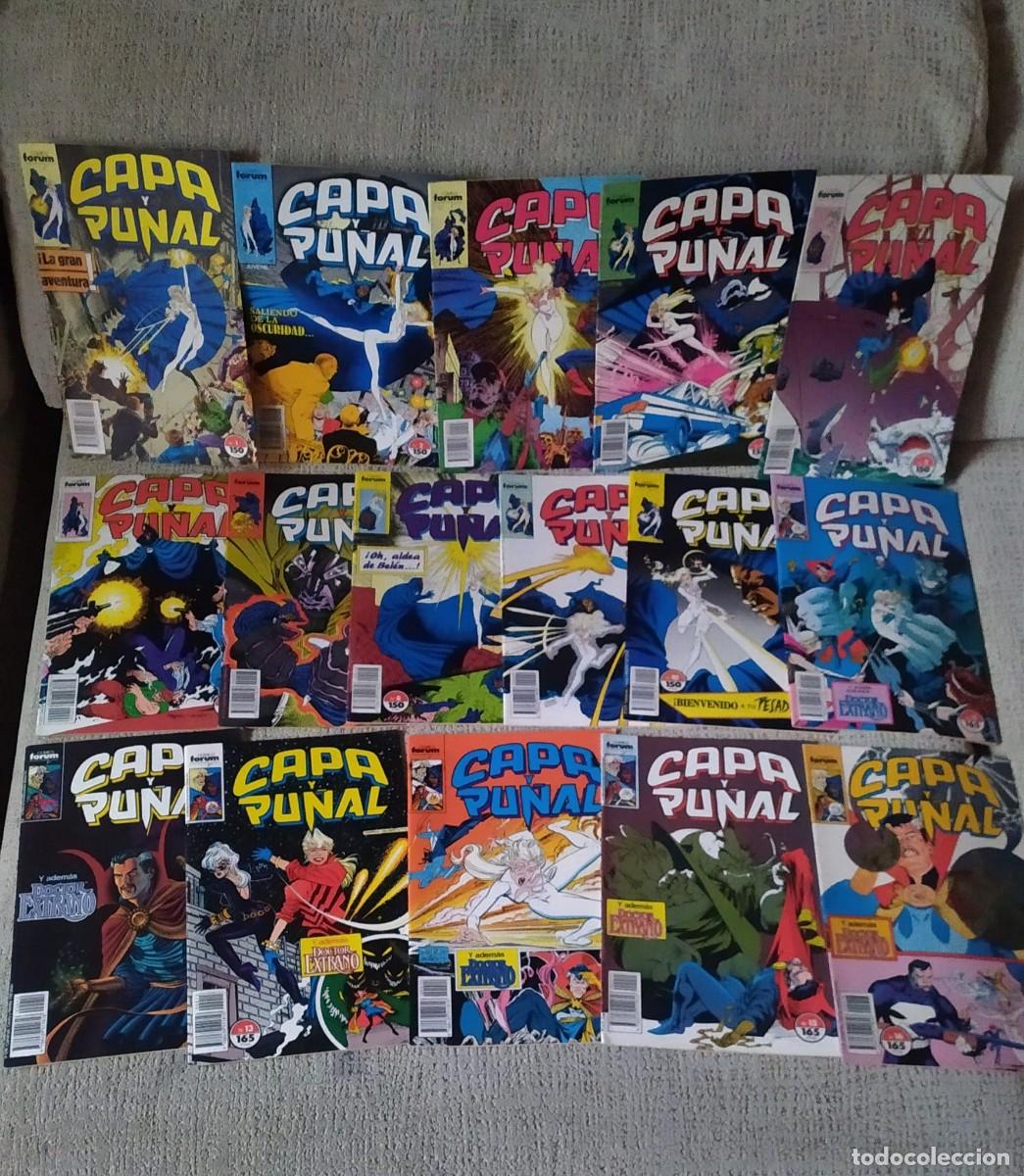 Tebeos: Capa y Pu&ntilde;al - ediciones FORUM - Serie completa -16 numeros - Foto 2