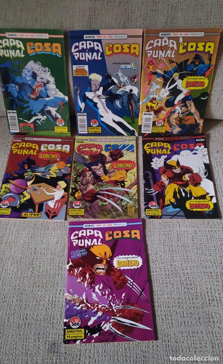 Tebeos: Capa y Pu&ntilde;al + La Cosa- Marvel TWO IN ONE - Completo - 7 numeros - Foto 1